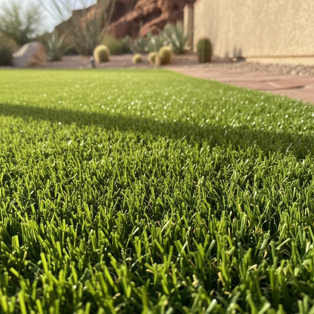Deep turf cleaning in Mesquite: preview comparison after